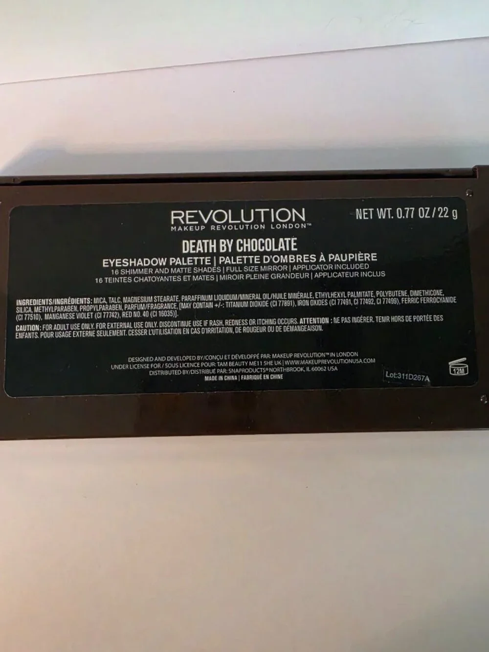 Makeup Revolution MINT CHOCOLATE Palette